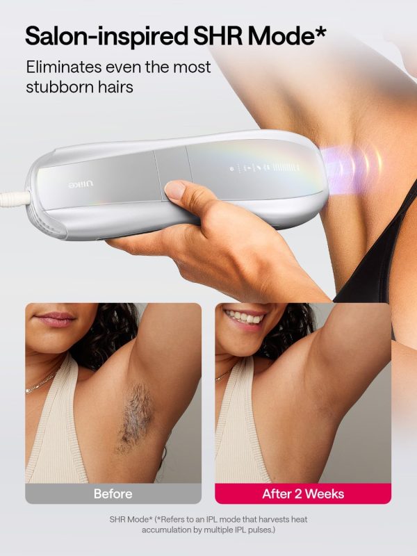 Ulike Laser Hair Removal Device for Women and Men, Air 10 IPL Hair Removal with Sapphire Ice-Cooling, Nearly Painless, Long-lasting Results, SkinSensor, 4 Modes for Body & Face At-Home Use - Image 9